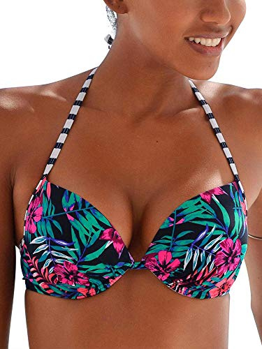 Venice Beach Bikini Oberteil Mix-Kini, bunt, A40