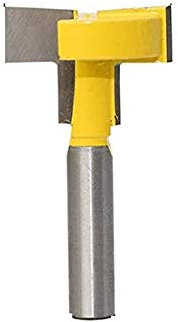 8mm Shank T-Slot Legno Router Bit T-Track Slotting Lavorazione del Legno Fresa Utensili manuali