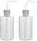 stonylab Wash Bottle, 2 Packs Plastic Squeeze Wash Bottle, LDPE with Narrow Mouth (250 ml, 2 Packs)