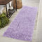 Serdim Rugs Living Room Hallway Runner Shaggy Rugs LILAC 60x220cm(2 x7'3)