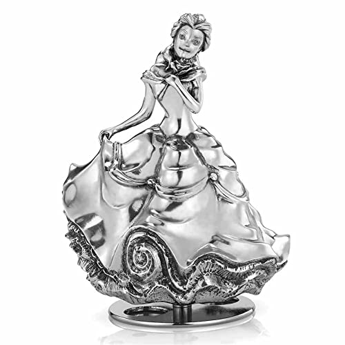 Royal Selangor - Belle - Die Schöne und das Biest Disney Princess Sculpture, Zinn, Silber, Schmuckdose