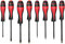 KS Tools - 922.6440 - Jeu de 8 tournevis Ultimategrip - Fente - PZ - Idéal pour les empreintes de vis abimées -Lame en chrome vanadium