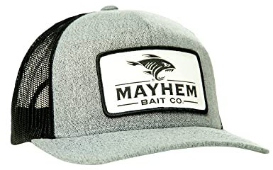 Mayhem Bait Co Snapback Hat Mesh Back Hat Eine tolle Herren Baseball Cap Baseballmütze die einen coolen stilvollen Look bietet!