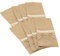 Amosfun xma sackleinen spitzenutensilien Halter besteck Taschen Vintage sackleinen Jute Aufbewahrungstasche Geschirr Taschen für bankett Hochzeit 10 stück