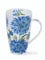 Dunoon Tasse en porcelaine fine fabriquée en Angleterre en forme de Henley (Agapanthus)
