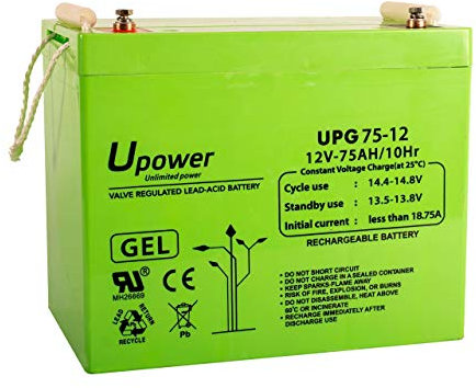 Bateria Plomo Gel 75Ah 12V