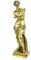 Kremers Schatzkiste Alabaster Venus von Milo Figur Skulptur 41 cm goldfarben Griechenland Aphrodite