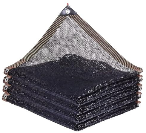 Rete Telo Ombra Traspirante 3X4m, Rete Parasole con Occhielli, Antistrappo et Protezione da Sole, per Giardino, Pianta, Serra, Esterno, Cortile