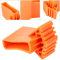 4 pieces rubber ladder feet replacement ladder caps ladder feet rubber feet foot caps step ladder feet replacement rubber feet protective caps wooden ladder non-slip feet for ladder replacement parts