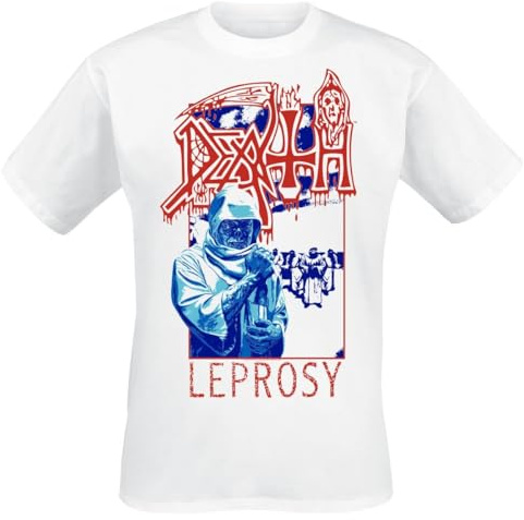 Death 'Leprosy Posterized' T-Shirt - Ultrakult Clothing
