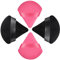Dreieck Makeup Puderquaste 4 Stück Powder Puff Triangle Puder Puff Make Up Schwamm Dreieck für Gepressten Loses Puder Kosmetik Foundation Rouge