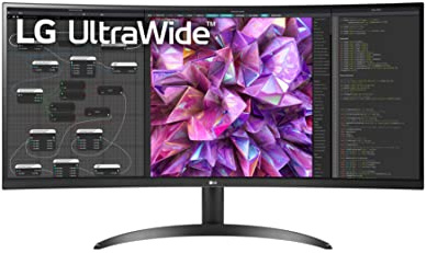 LG 34BQ60QC-B 21:9 Curved UltraWide QHD IPS Monitor - 3 Year Warranty