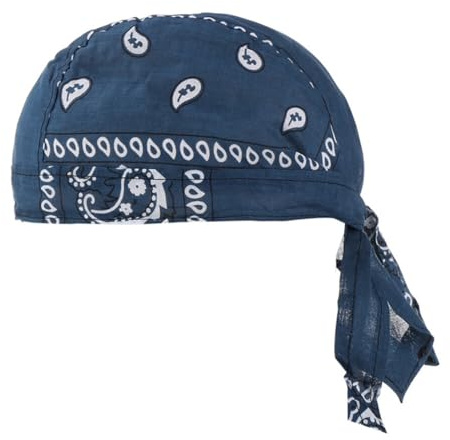 ISAKEN Piratentuch Bandana Cap Verstellbare Elastische Kochmütze Atmungsaktive Baumwolluniformen Herren Kopftuch Untertuch Hijab Cap Motorrad Kopftuch unter Fahrradhelm Piraten Tuch Pirat Sommer
