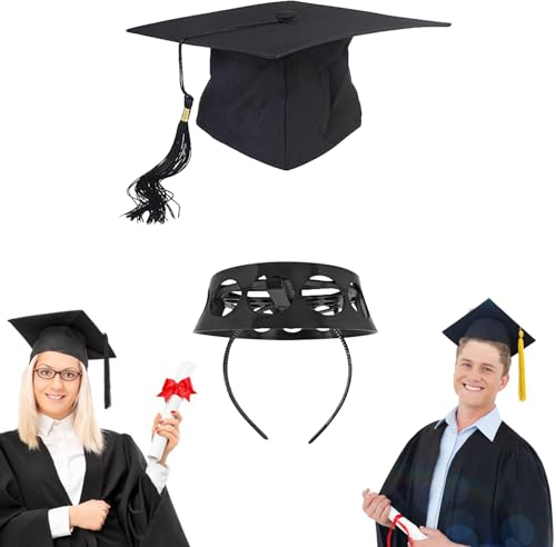 ARONRAVE Graduation Hat Holder 2025 Abschlusshutständer, Graduierungskappen Stirnband Abschluss Hut Hutstütze Graduation Cap Insert Headband Abschlussfeier Haarreifen Abschluss Zubehör