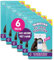 Vamoosh Pet Hair Dissolver- Pet Hair Remover for Washing Machines, 18x100g (6 Boxes) Removes Odour Dissolves Dog, Cat, Horse, Animal Fur, Cleans Bedding in Washing Machine, Easy to Use Up to 18 Washes