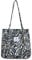 Bikasun Groß Umhängetasche Damen Cord Schultertasche Strandtasche Cord Tasche Crossbody Tasche Shopper Tote Bag Einkaufstasche Handtasche Shopper für Arbeit Einkaufen Schule Zebras