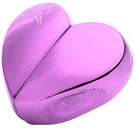 Perfume Bottles Empty Refillable, Empty Perfume Bottles 25ml Heart Shaped Refillable Perfume Atomizer Bottle Empty Pump Sprayer for Travel (Purple)