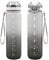 EYQ 1L Water Bottle, 1 Litre Water Bottle, 32oz Leak-Proof Motivational Sports Drinks Bottle with Time Marker, Tritan BPA-Free, Drinking Waterbottles for Fitness, School, Gym Outdoor Sports