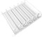 Drink Organiser for Fridge, 6 Row Drink Dispenser with Dampening Pushers, Slide Rail Can Organiser for Beer, Wine (18.9 in)