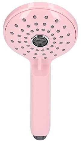 CYSFETENA Rosa Duschkopf Hochdruck Duschkopf für Badezimmer, Handbrausen mit 2 Modi ABS Material Rostbeständig, Spritzschutz Duschbrause für Kinder, Senioren und Haustiere