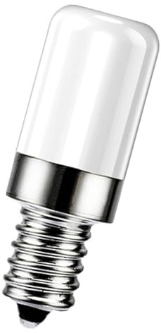 Lampadina LED per frigorifero - Sostituzione della luce del congelatore, illuminazione degli elettrodomestici da cucina | Lampadina LED luminosa 2W luce bianca brillante 200lm per frigoriferi, design