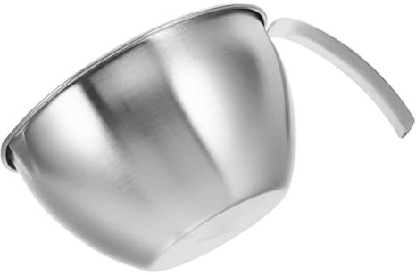 KOCKSHION Bol Mélangeur Inox Gradué Grand Volume Avec Anse Et Bec Verseur Pour Cuisson Et Pâtisserie Familiale