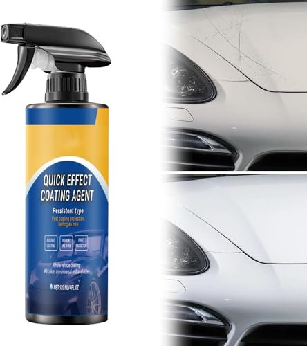 Quick Effect Coating Agent,2025 Neu Hohe Schutzwirkung Schnell beschichtetes Auto Nano Spray, Autolack Außenrestaurator Autopolitur Scratch Repairing Spray (1)