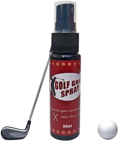 Spray forte per golf, baseball, tennis e bowling | Rinforzo a impugnatura liquida da 30 ml per manico di attrezzature sportive | Spray anti-slip per un miglioramento del controllo della presa in palla