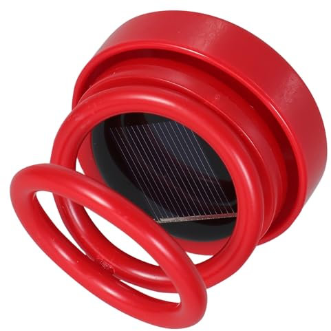 EXQUIMEUBLE Calentador Solar Portátil para Difusor Doble Decoración para Tablero de Vehículo Calefacción Rápida