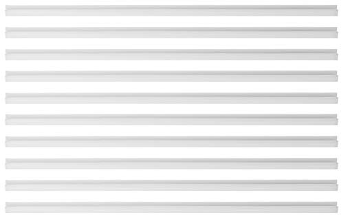 PVC Strengthening Strip Hard Tape | Replacement for Greenhouse Plate Glass Sealing | Sturdy PVC Accessories Supplies | 57.5cm Length, 6x2mm Thickness