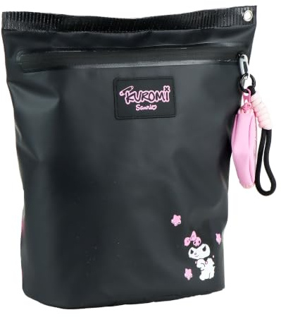 Hello Kitty Juromi Casual Fashion Backpack with Detachable Charm for Kids, School, Travel