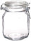 Bormioli Rocco Fido Klarglas mit 85 mm Dichtung, 1 Liter (2 Stück)