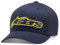 Alpinestars, Blaze Flexfit Hat, Baseball Kappe, Navy/Gelb, S/M