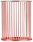 FülleMore Stiftehalter Metall Stifteköcher Schreibtisch Organizer Stift Behälter Kosmetik Pinsel Halter Schreibgerätehalter für Büro Schule Hause 10x8cm (Rosengold)