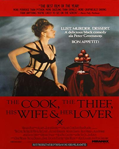 The Cook, The Thief, His Wife & Her Lover - Poster cm. 30 x 40