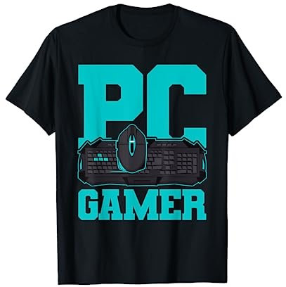 Gaming Idea Regalo Giochi Sport PC Gamer Videogiochi Maglietta