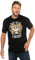 JP 1880 Hommes Grandes Tailles L-8XL T-Shirt, T-Shirt de Groupe, Guns 'n Roses, Manches mi-Hauteur Noir 7XL 716625100-7XL