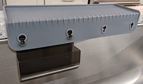 SiliSink Kantenschutz für Küchenspüle aus Silikon – passend für 9,5 cm - 10,2 cm breite Steinlippe – Küchenspüle Schutz & Spülbeckenkantenschutz – Stein, Granit Arbeitsplattenkantenschutz – 35,6 cm,