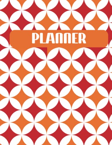Planner: Large Undated Mid-century Modern Personal Planner