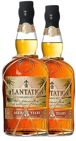 Ron Plantation Rum Grande Reserve Barbados Gran Reserva 5 Años 70 cl (Caja de 2 Botellas de 70 cl)