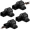 Dreyoo 4 Pack Rat Traps That Kill Instantly, Friendly Pest Rats Killer for Large UK Rats, Value Mouse Traps for Outdoors Garden Garage or Indoors Home, Loft, Kitchen, Rat Deterrent