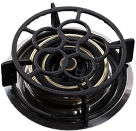 Soporte para wok para fogones, reductor de quemadores, anillo de wok, reductor de anillo de aire, soporte para wok, anillo de hierro fundido, anillo de soporte para cafetera, sartenes pequeñas