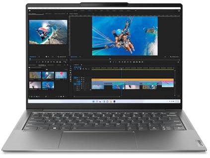 Lenovo Yoga Slim 6 14IRH8 14 Laptop (Intel Core i5-13500H CPU | 8GB DDR5 RAM | 512GB M.2 NVMe SSD | Windows 11 Home) - Storm Grey