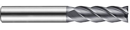 Dormer S71710.0 Schaftendmille, AlCrN Beschichtung, HM, Kopfdurchmesser 10 mm, Flutlänge 31 mm, Länge 75 mm