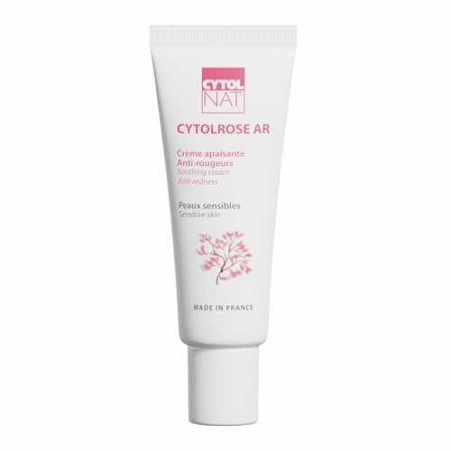 CYTOLNAT - Cytolrose AR Crema Lenitiva Anti-Rossore - Idrata, Lenisce, Riduce i Rossori - Pelle Sensibile - Viso - Formula Naturale - 40ml