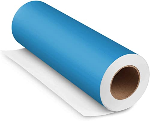 INDIGOS UG - Aufkleber für Küchenschränke 63x500cm - MATT - Folie aus hochwertigem PVC Tapeten Küche Klebefolie Möbel wasserfest für Schränke Selbstklebende Folie Küchenfolie Dekofolie - Hellblau