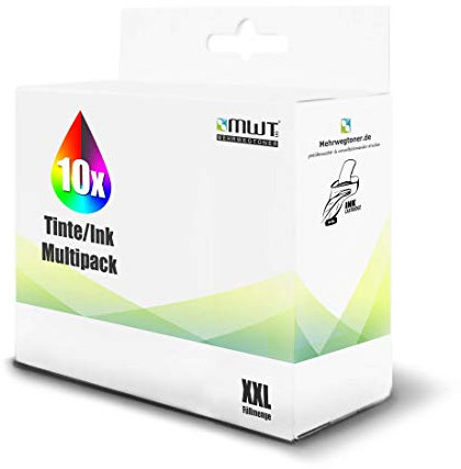 10x MWT Tintenpatronen für Brother MFC-J 220 265 410 415 wie LC985 LC-985 Set