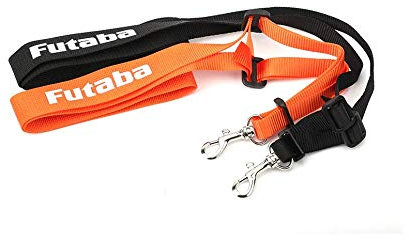 Modellbau Berthold Umhängeriemen 1 Pkt 30 mm Sendergurt für Handsender Futaba Orange