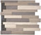 Selbstklebende Mosaikmatte Verbund Holz mix grey für WAND KÜCHE Fliesenspiegel Thekenverkleidung Wandverblender