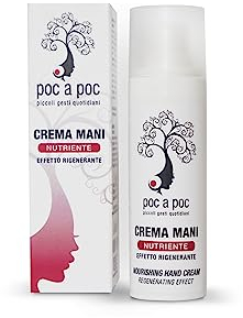 POC A POC Crema de Manos Nutritiva con Extracto de Fresas - Manteca de Karité - Aceite de Jojoba - Vitaminas A-C-E. Formato 30 ml